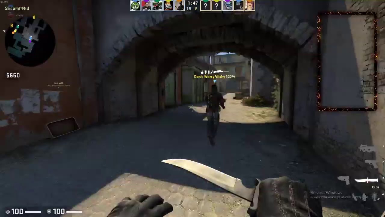 Vakara spele- CS:GO un nesmiekligi joki.