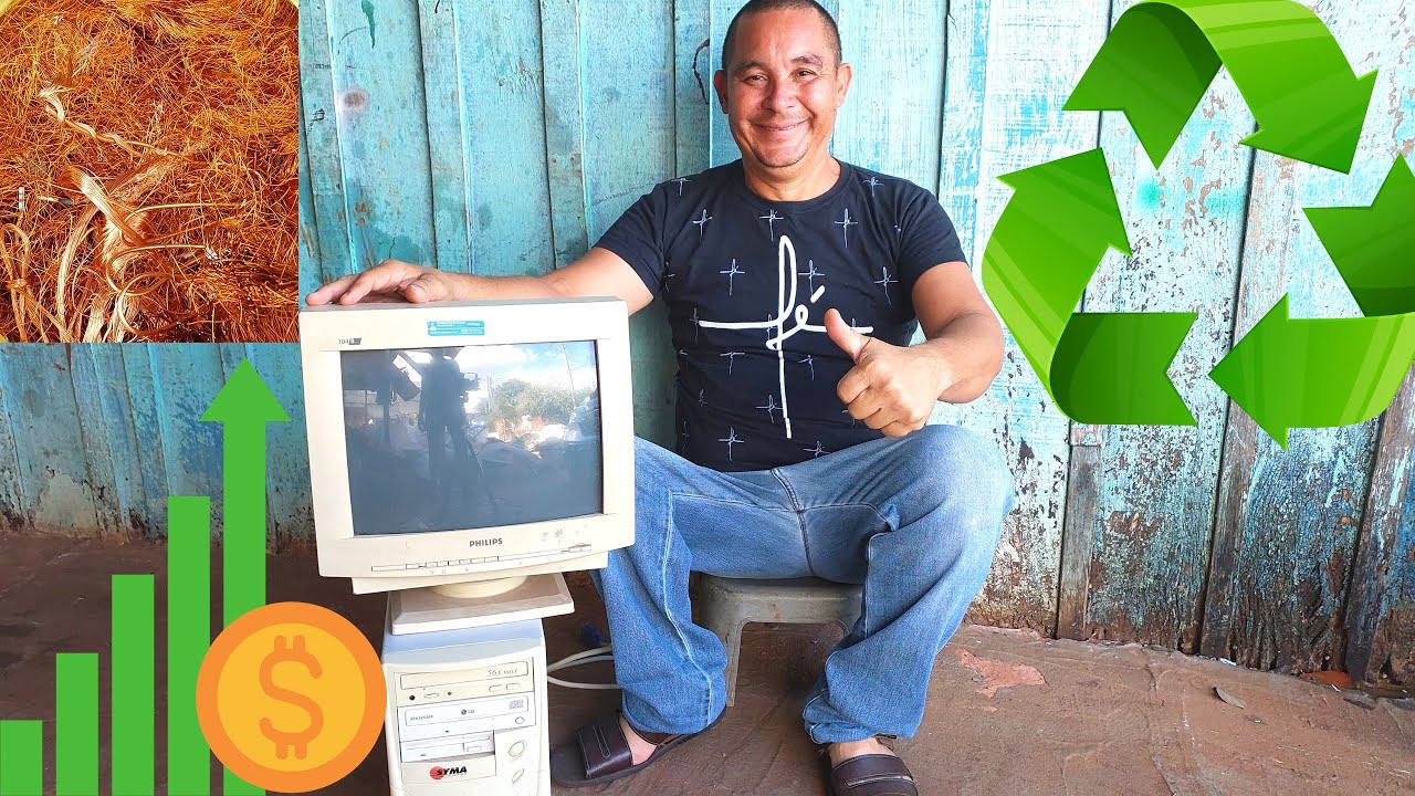 COMO TIRAR COBRE DE MONITOR DE TUBO✔💲