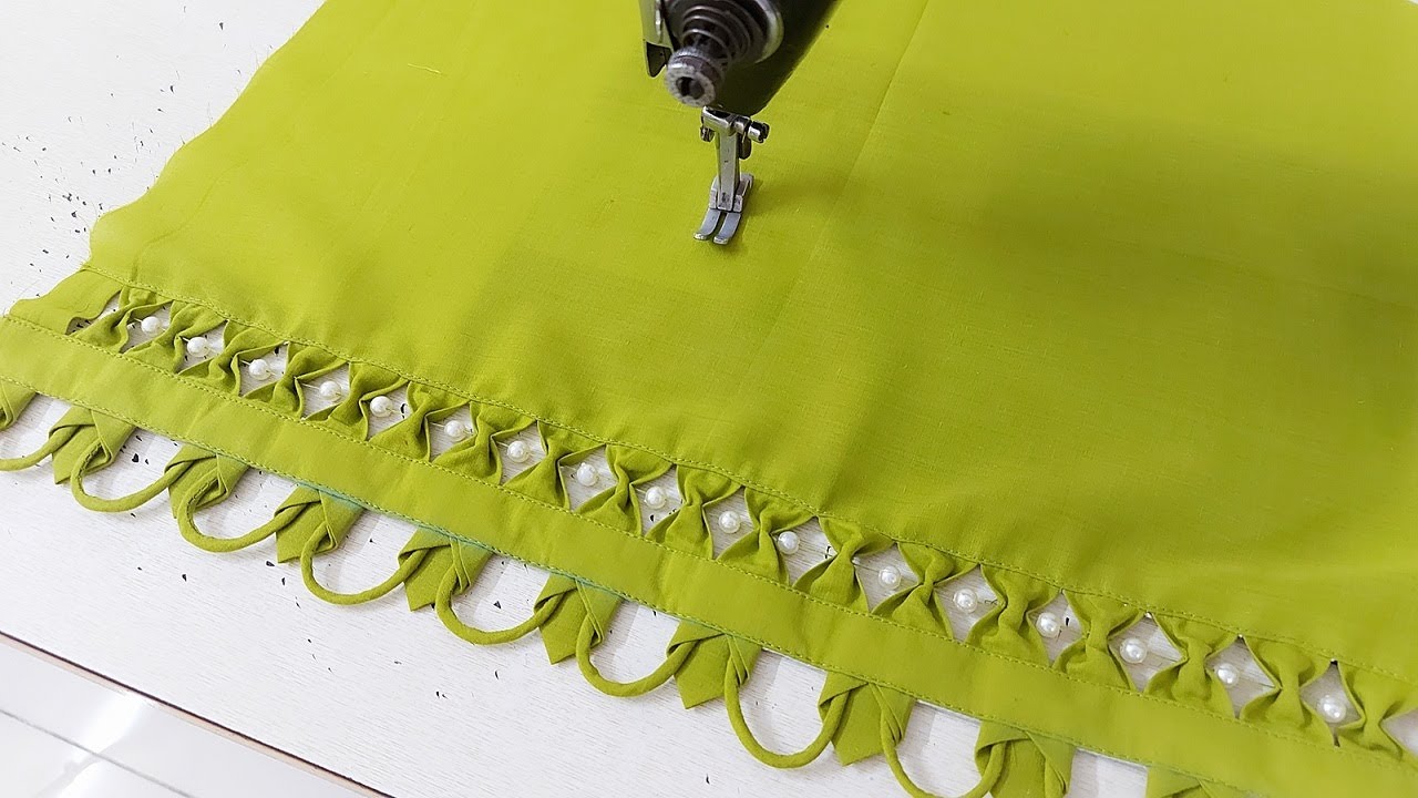 Fabric Patti और Dori Loops के साथ बनाएं बेहद खूबसूरत Sleeves डिज़ाइन | Reet Designs