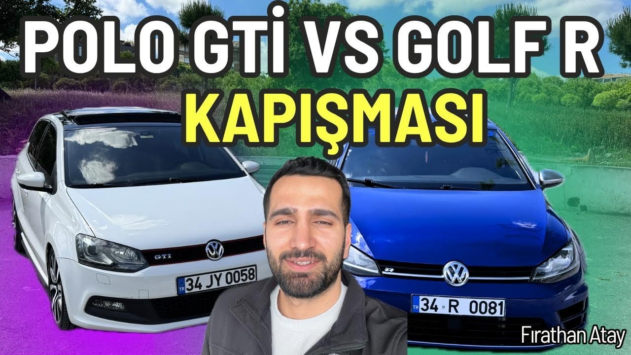 Küçük Kardeş POLO GTİ VS Büyük Abi GOLF R (Karşılaştırma Donanım Detayları)