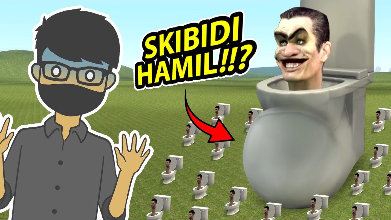 SKIBIDI TOILET HAMIL, ANAKNYA BANYAK BANGET!!