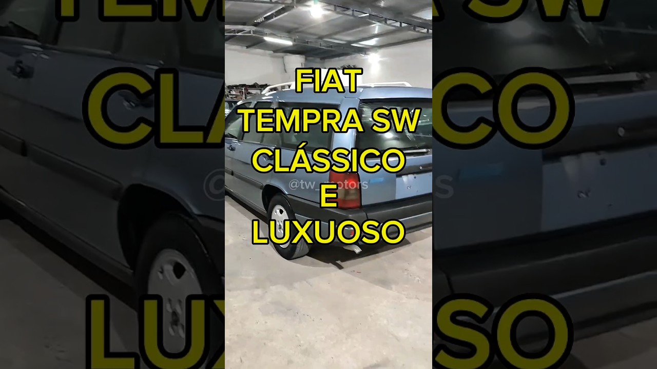 Fiat Tempra SW, wagon luxuosa dos anos 90 #fiat #tempra #carros #canalautomotivo