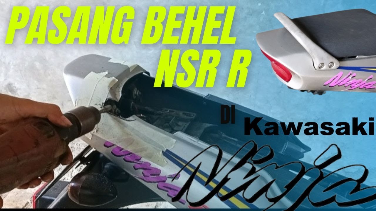 Pasang Behel Honda NSR 150 R di Kawasaki Ninja 150 R