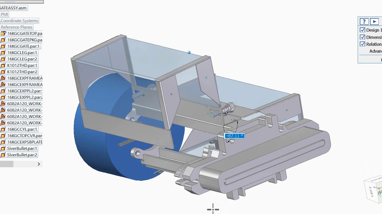 16KGC Expanded Metal Housing Assy