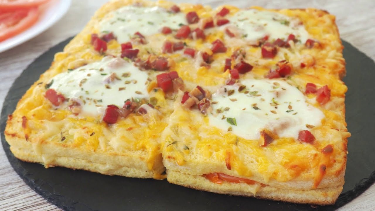 PASTEL DE PIZZA CON PAN DE MOLDE ¡Mi perdición!