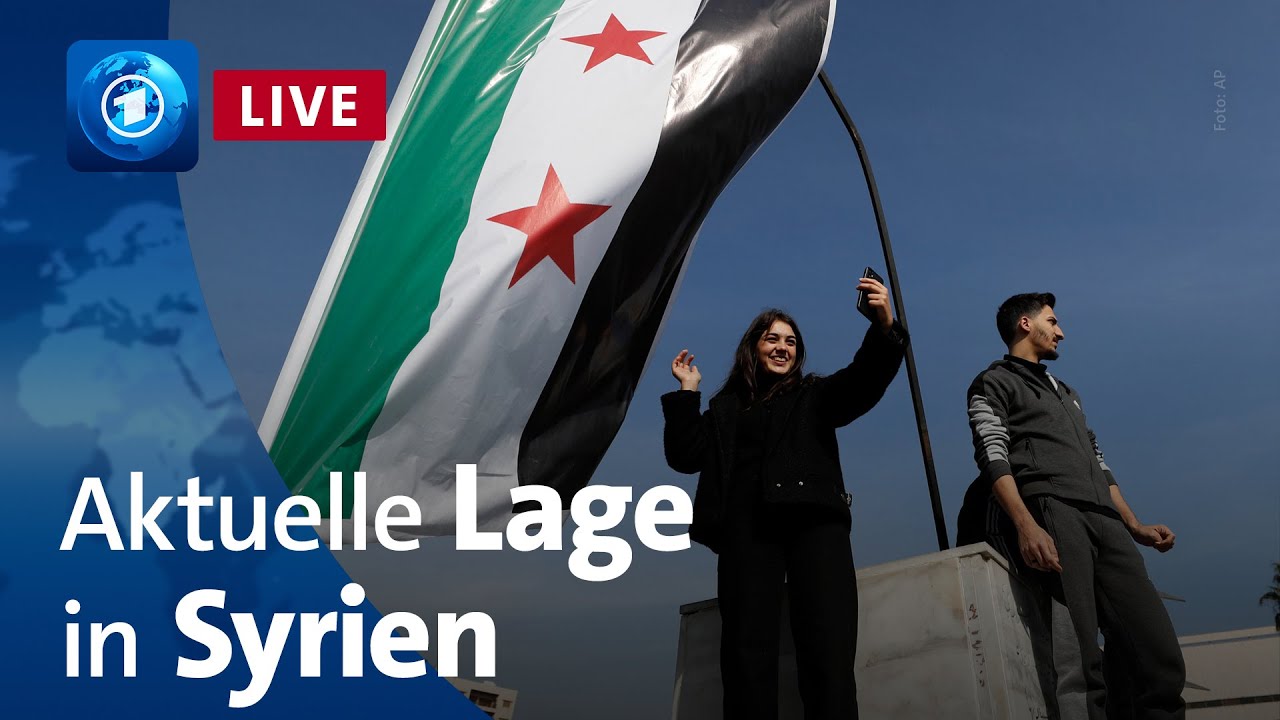 Nach Sturz von Assad - Sondersendung von tagesschau24 zur aktuellen Lage in Syrien