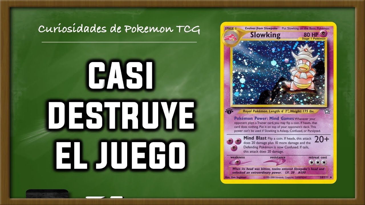 La carta que CASI DESTRUYÓ POKEMON - Curiosidades de Pokemon TCG