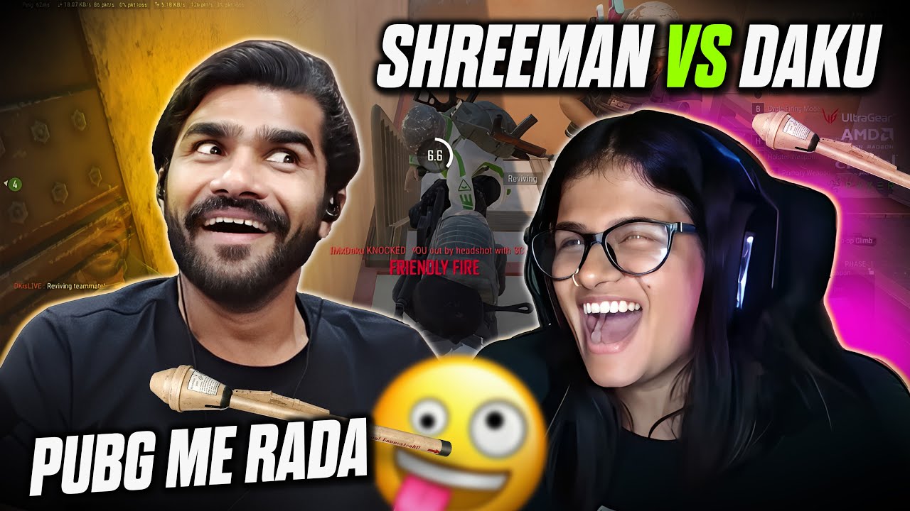 Shreeman Legend vs Daku || Trolling Daku In PUBG