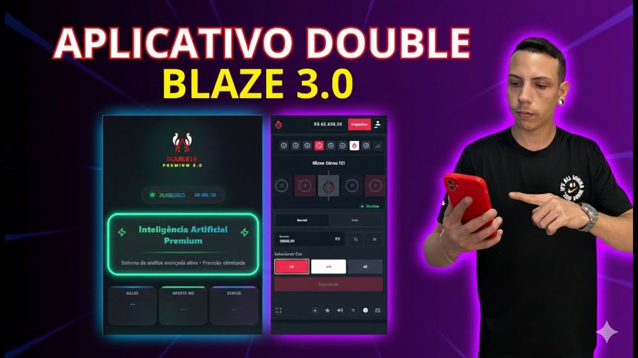 ESSE APP DO DOUBLE DA BLAZE 3.0 EST&Aacute; MUDANDO A FORMA DE JOGAR (SEM GALE)