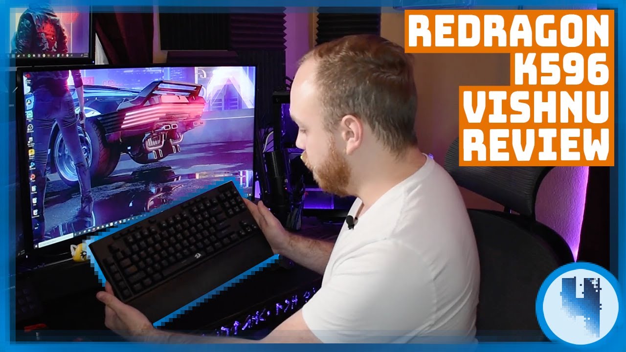 Redragon Keyboard Review - K596 Vishnu Wireless/Wired Unboxing (2021 Hands-On Review)