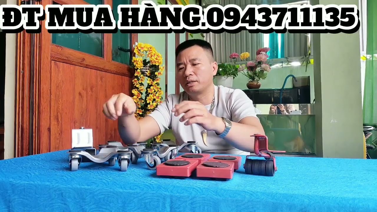 BỘ BÁNH XE ĐÒN BẨY DI CHUYỂN MỌI ĐỒ VẬT NẶNG TRONG GIA ĐÌNH QUÁ DỄ DÀNG 
