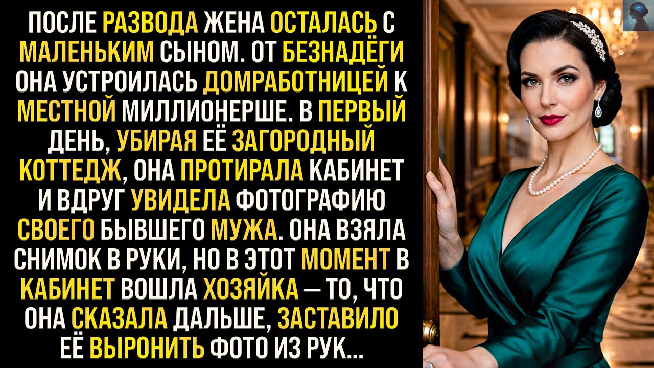 История Возмездия | От безнадёги устроилась домработницей к местной миллионерше и увидела фото...