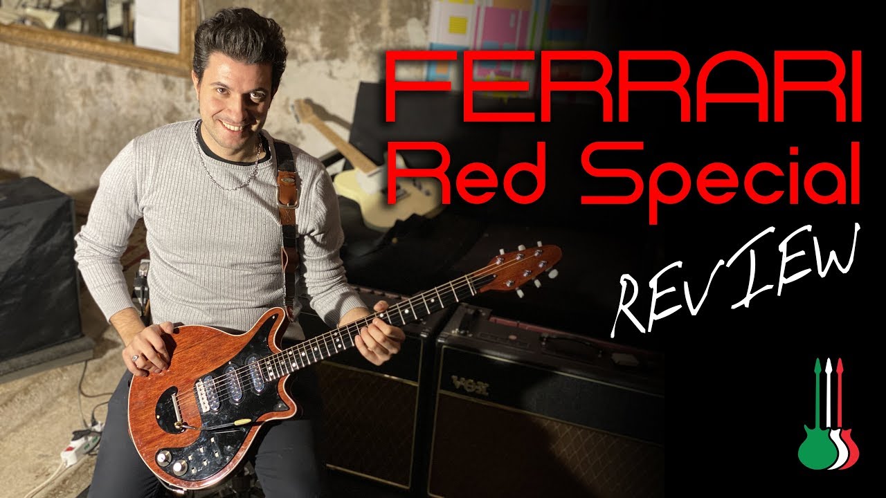 FERRARI GUITARS Red Special review - (ENG.SUBS.)