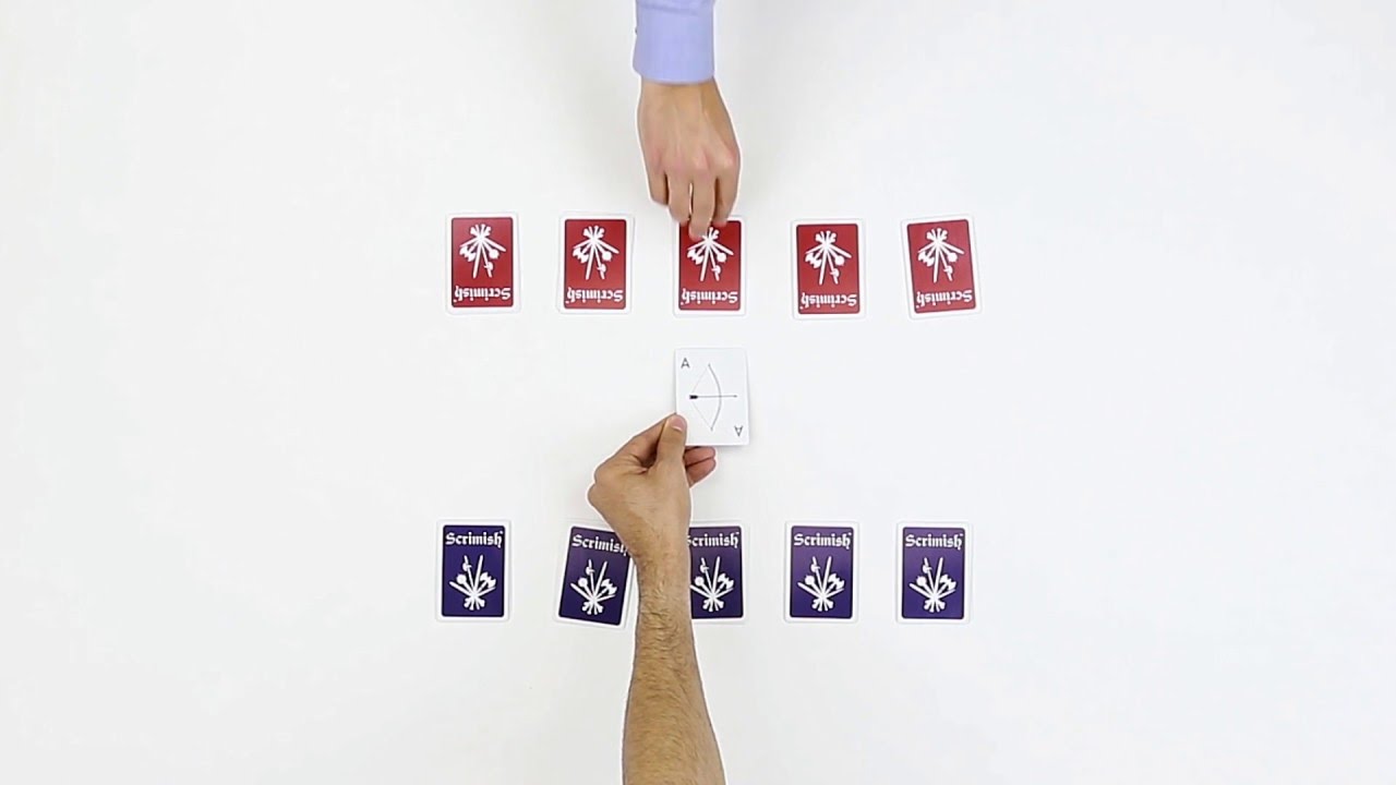 How To Video Scrimish: An Addictive 10 Min Strategy Card Game