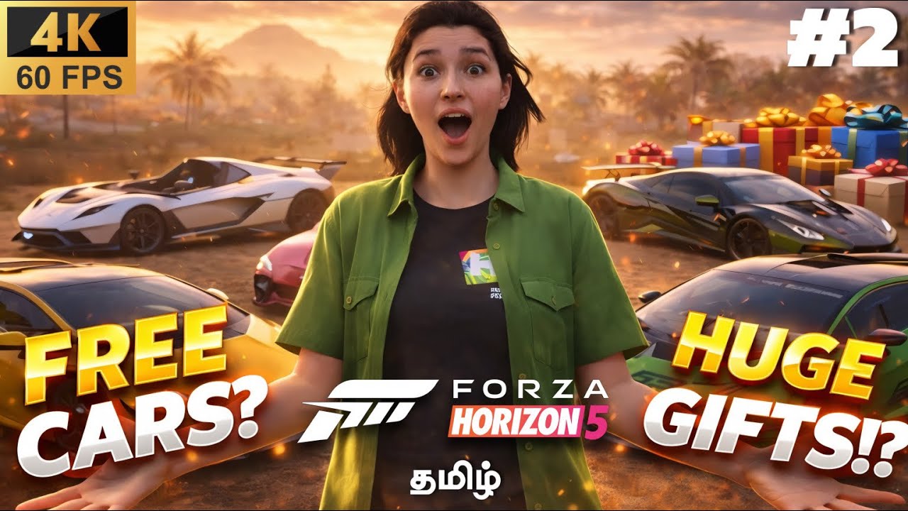 Unboxing My Dream Cars! Forza Horizon 5 Car Collection & Rewards - EP 2 | Tamil