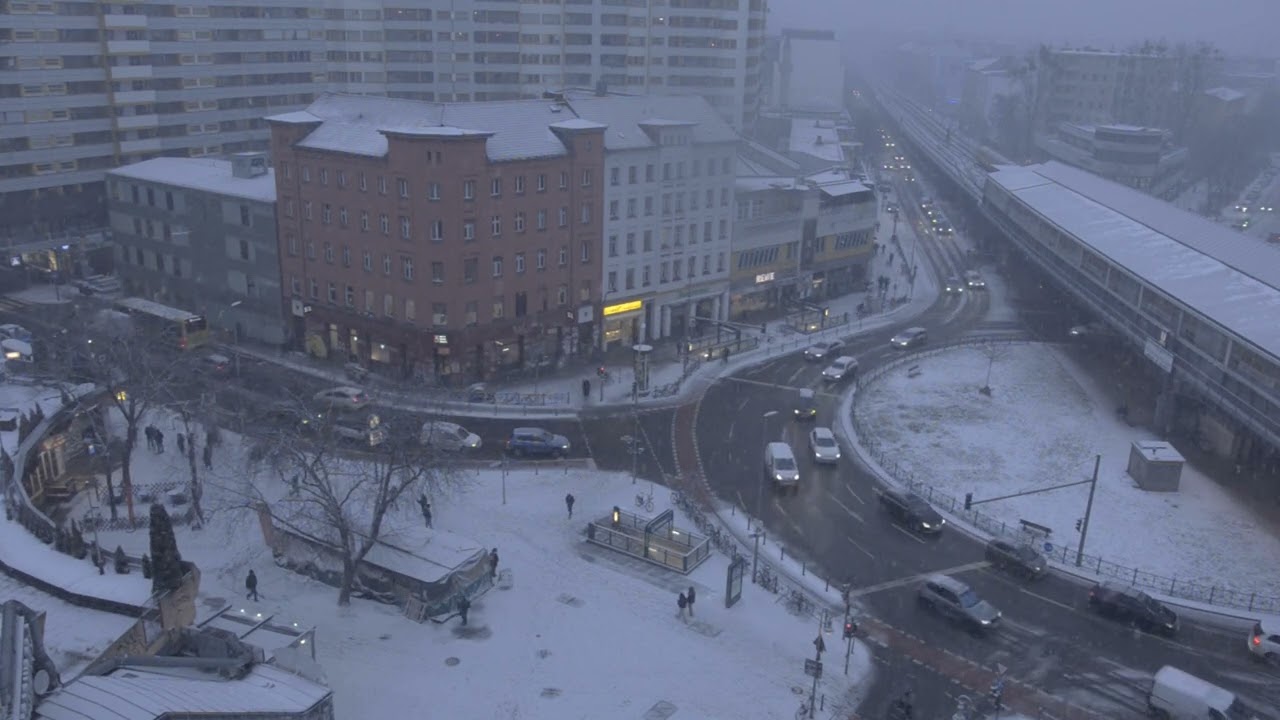 Berlin – Snow over Kottbusser Tor (17 Feb 2026)