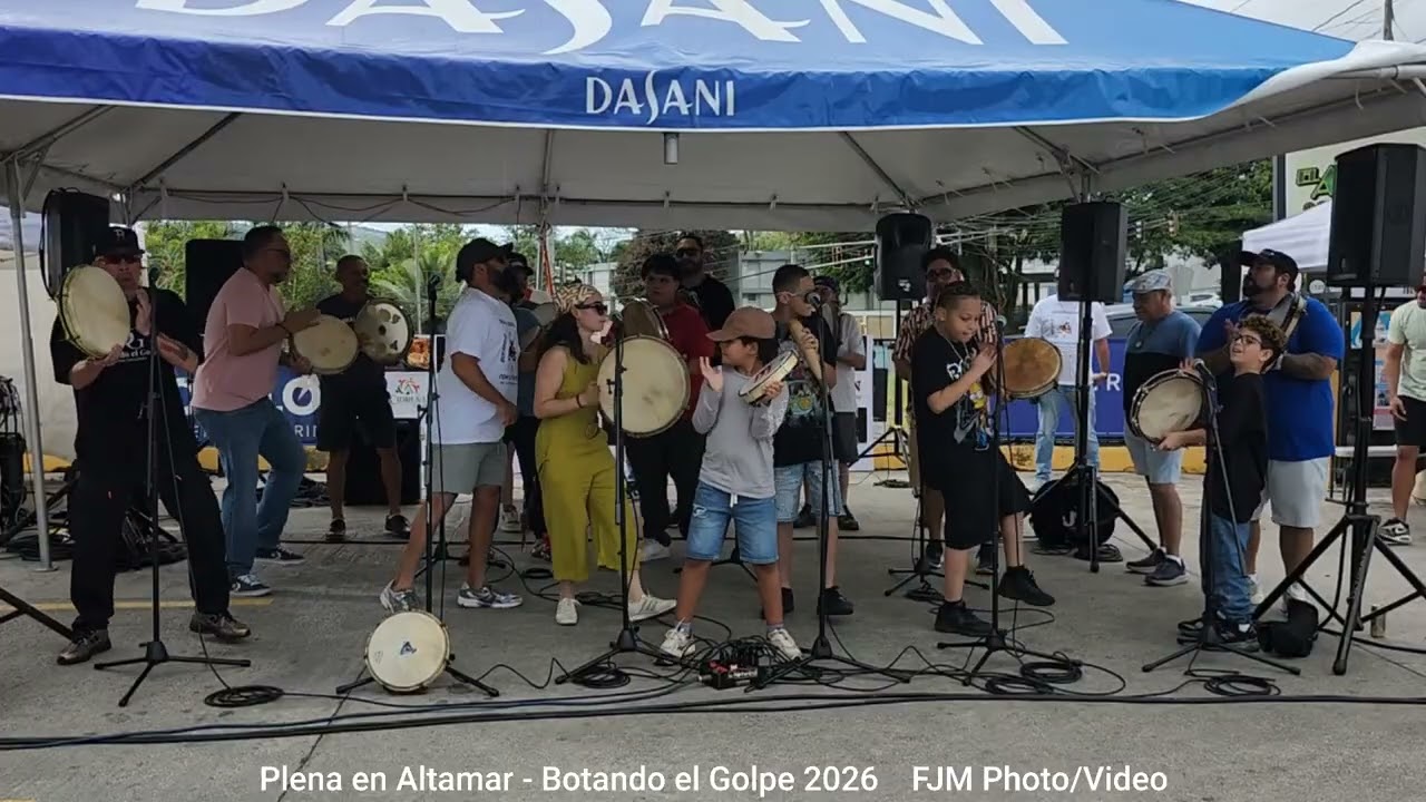 Plena en Altamar (canta Pichy) - Botando el Golpe en Cidra