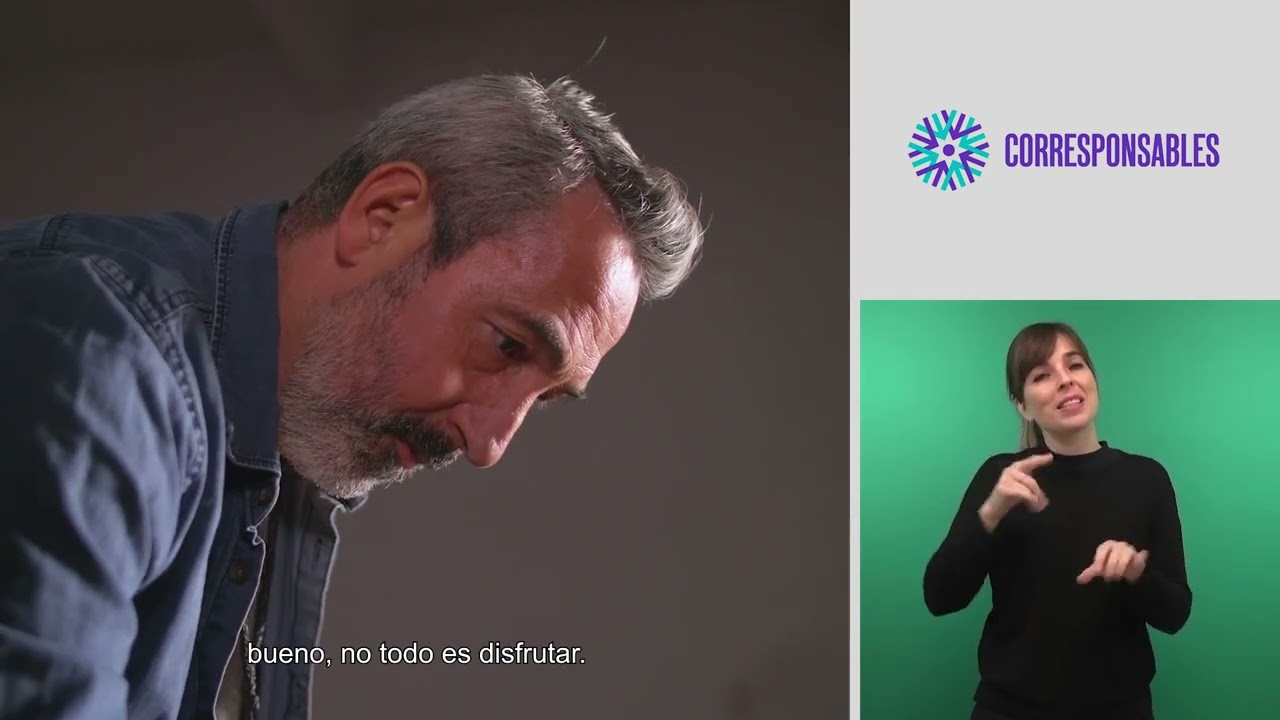 Corresponsabilidad, cuidados dirigidos a hombres. Segundo testimonio (Con lenguaje de signos)