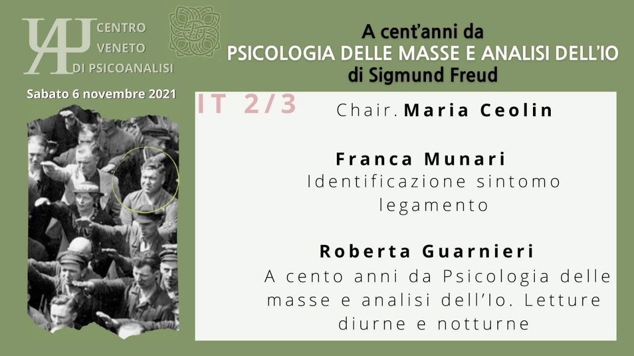 Franca Munari: Identificazione sintomo legamento -  Roberta Guarnieri:  Letture diurne e notturne