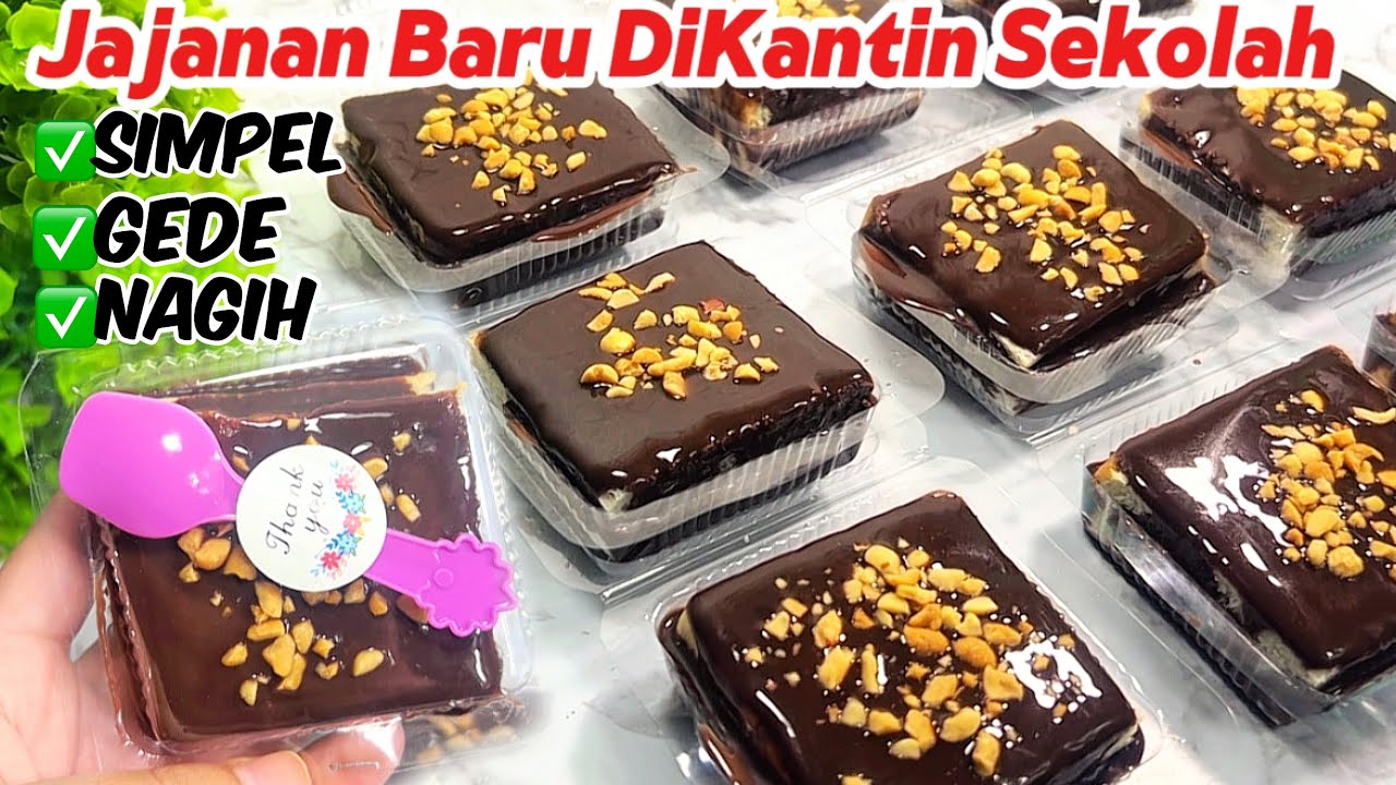 REQUEST BOCIL MINTA JUALAN JAJANAN INI TIAP HARI DIKANTIN RASANYA ENAK NAGIH‼️JAJANAN ANAK SEKOLAH