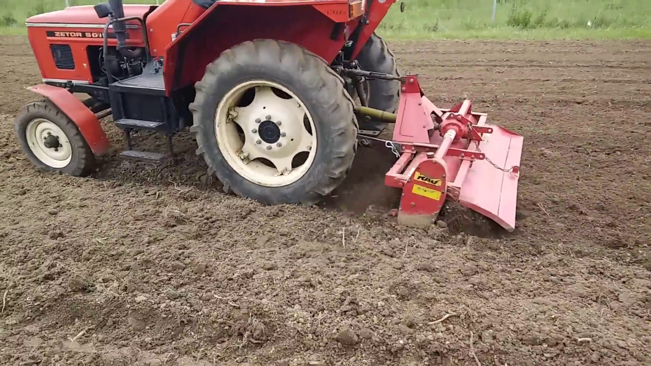 Zetor 5011 i freza RAU 180