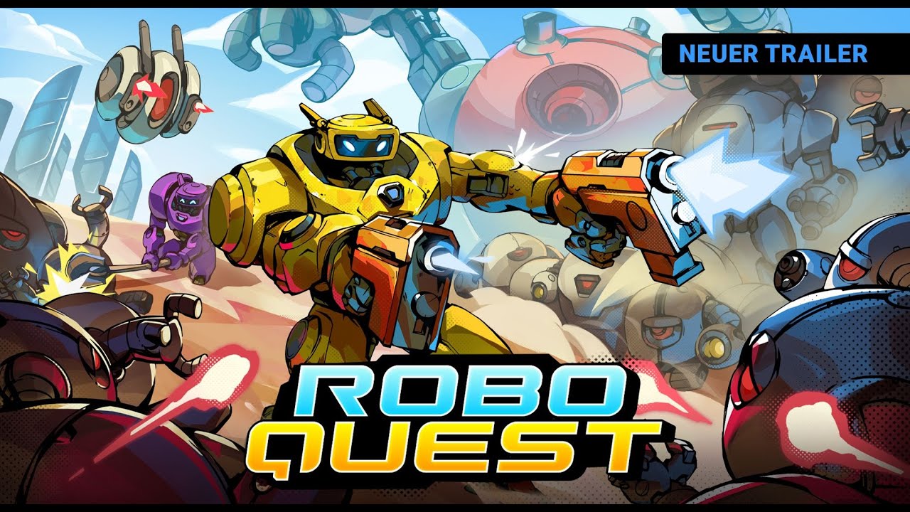 Roboquest hat endlich ein Ver&ouml;ffentlichungsdatum! | Neuer Trailer