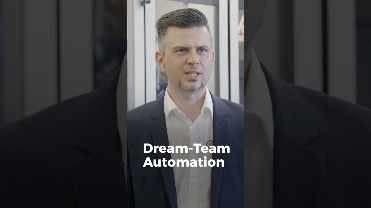 CNC-Automatisierung f&uuml;r Lohnfertiger: Roboterzelle, R-C2,  Nullpunktspanntechnik 💡 #cnc #automation
