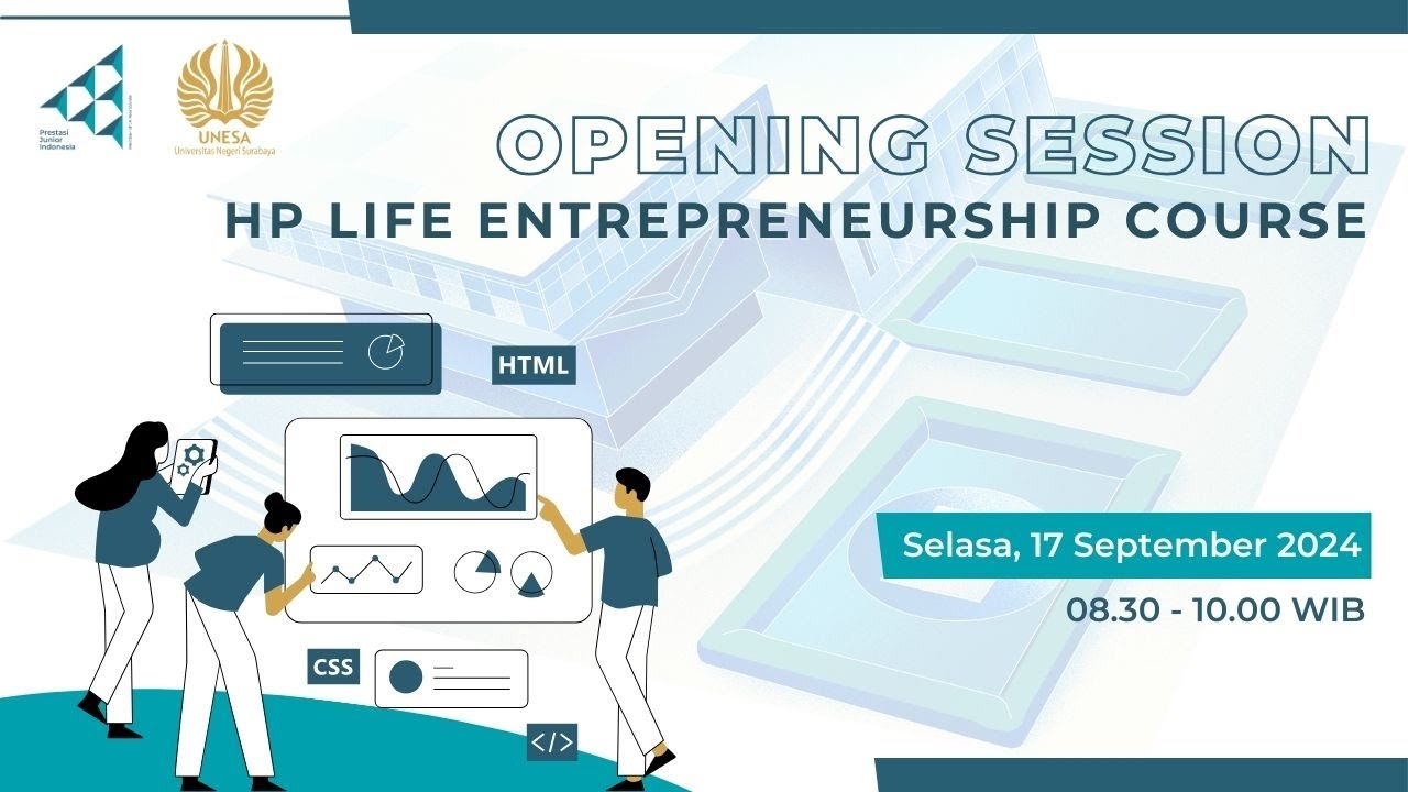 Opening Session Program HP Life Entrepreneurship Course FEB UNESA 2024