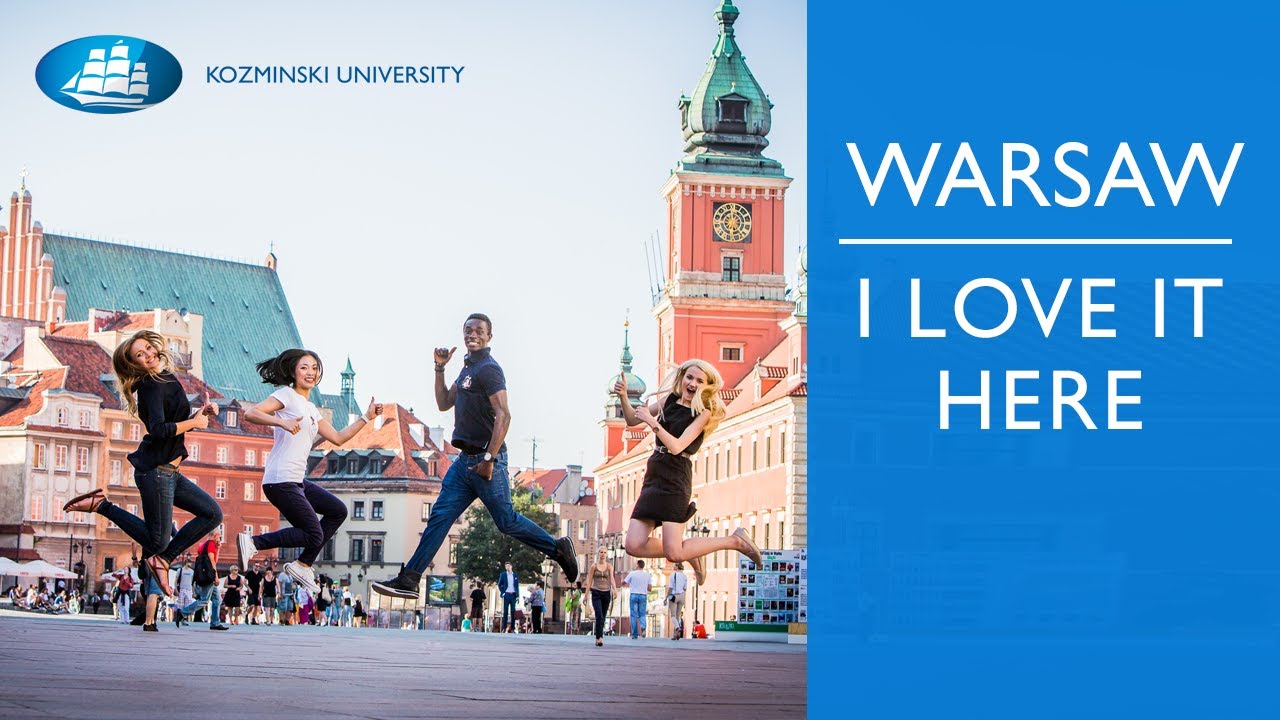 Warsaw, Poland - I love it here! [Kozminski University]