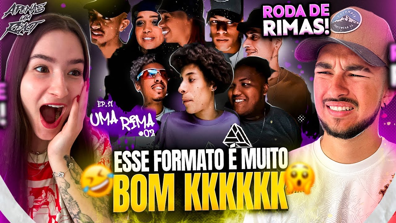 RODA DE FREESTYLE - EP.17: UMA RIMA #02 | Tropa da Vents | Apenas um react