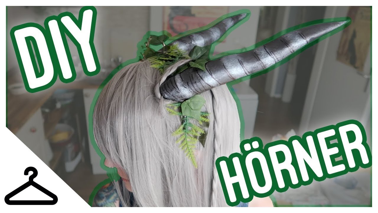 DIY: Hörner basteln I Halloween Kostüm I Kupferfuchs feat Monono Cosplay BASTELSTUBE