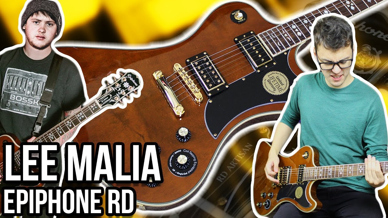 An Affordable Revival of a Classic Shape!! || Epiphone Lee Malia RD Custom Artisan Demo/Review