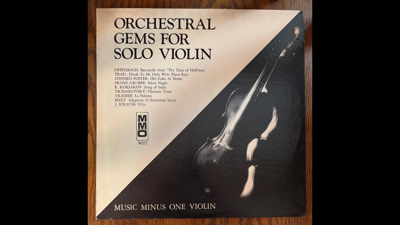 Orchestral Gems For Solo Violin 