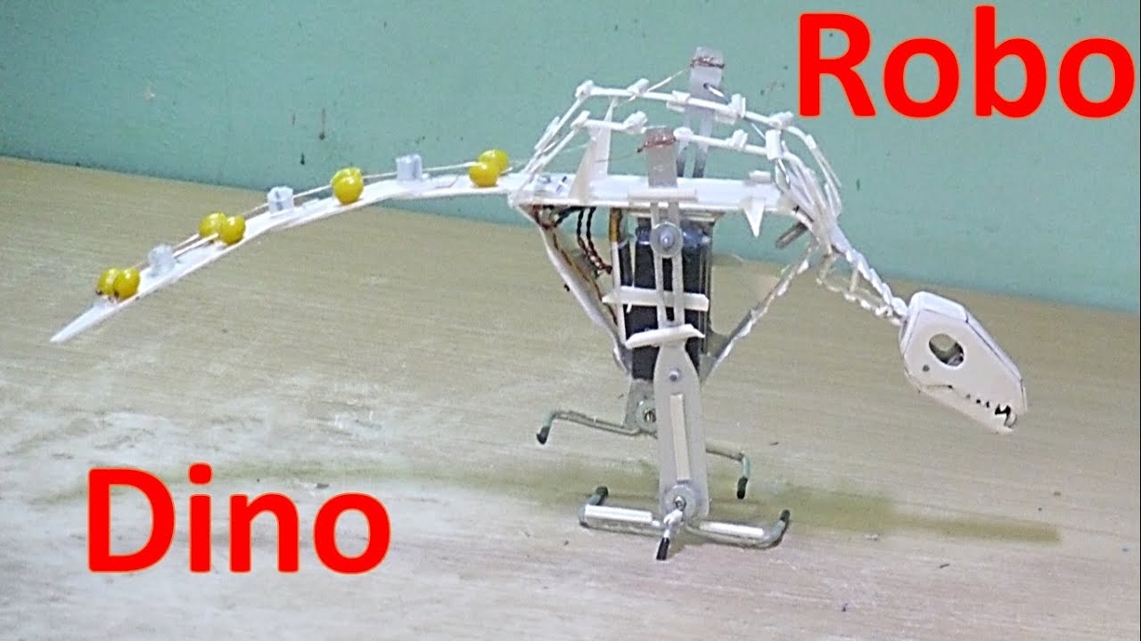 How to make a Walking Robot Dinosaur
