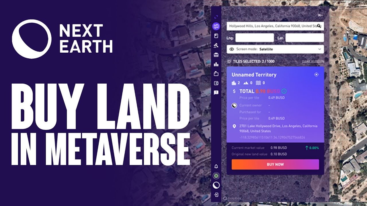 How To Buy A Land NFT In Metaverse | Next Earth Io Tutorial (2025)