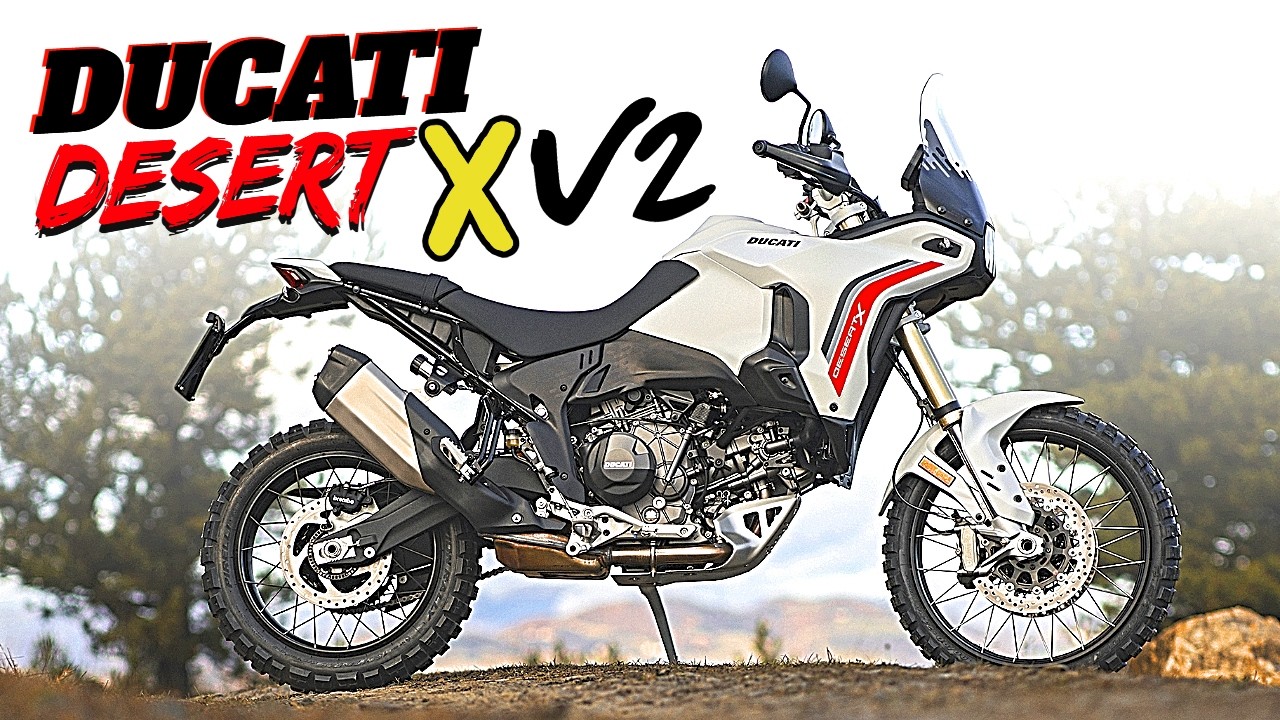 2026 New Ducati DesertX V2 | Review & Specs of the Second Generation Adventure Motorbike