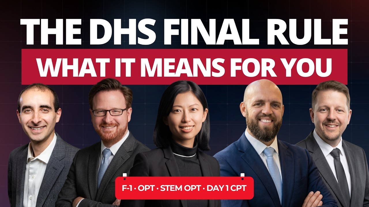 Final DHS Rule Published! F1,OPT,CPT Next Steps Complete Guide