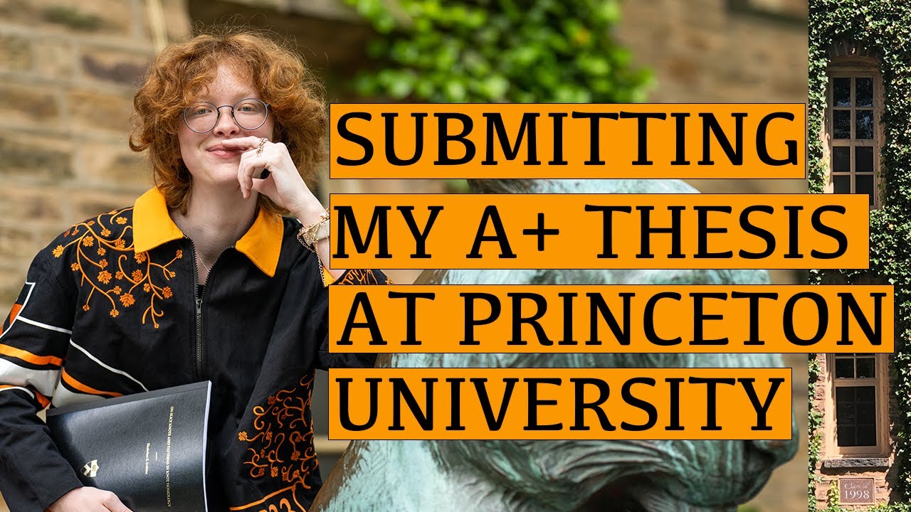 Submitting my A+ Pure Math Thesis at Princeton University [vlog]