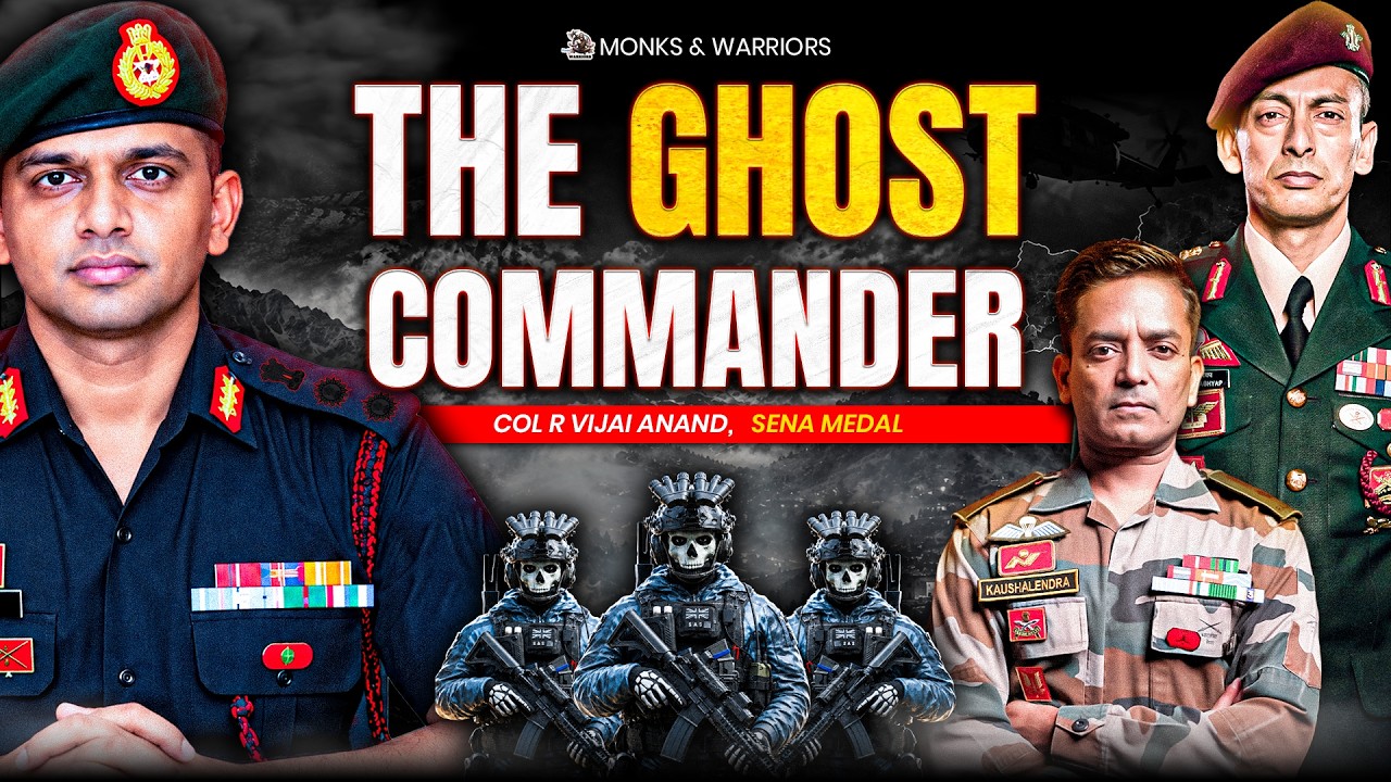 The &ldquo;Ghost Commander&rdquo; | Lessons from Major Mohit Sharma, Rashtriya Rifles | Col R Vijai Anand, SM