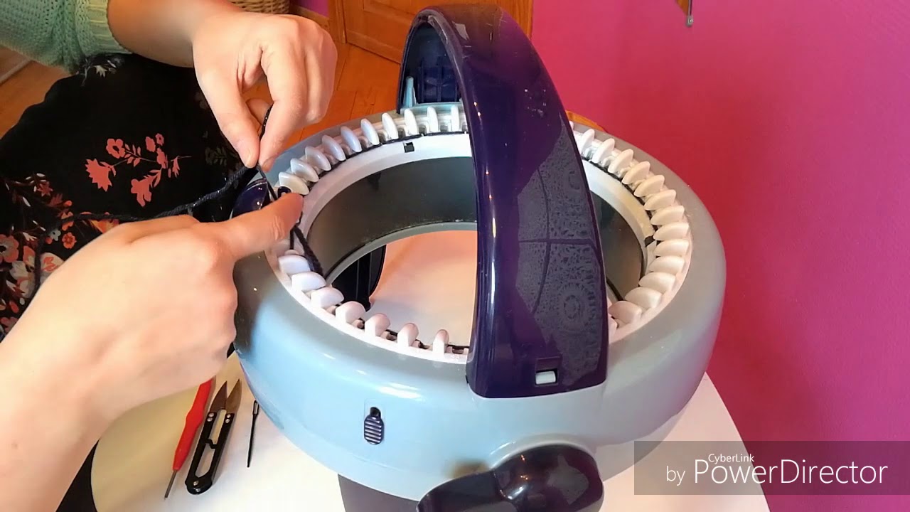 Le tricotin Prym maxi semi automatique _ comment ça marche ?
