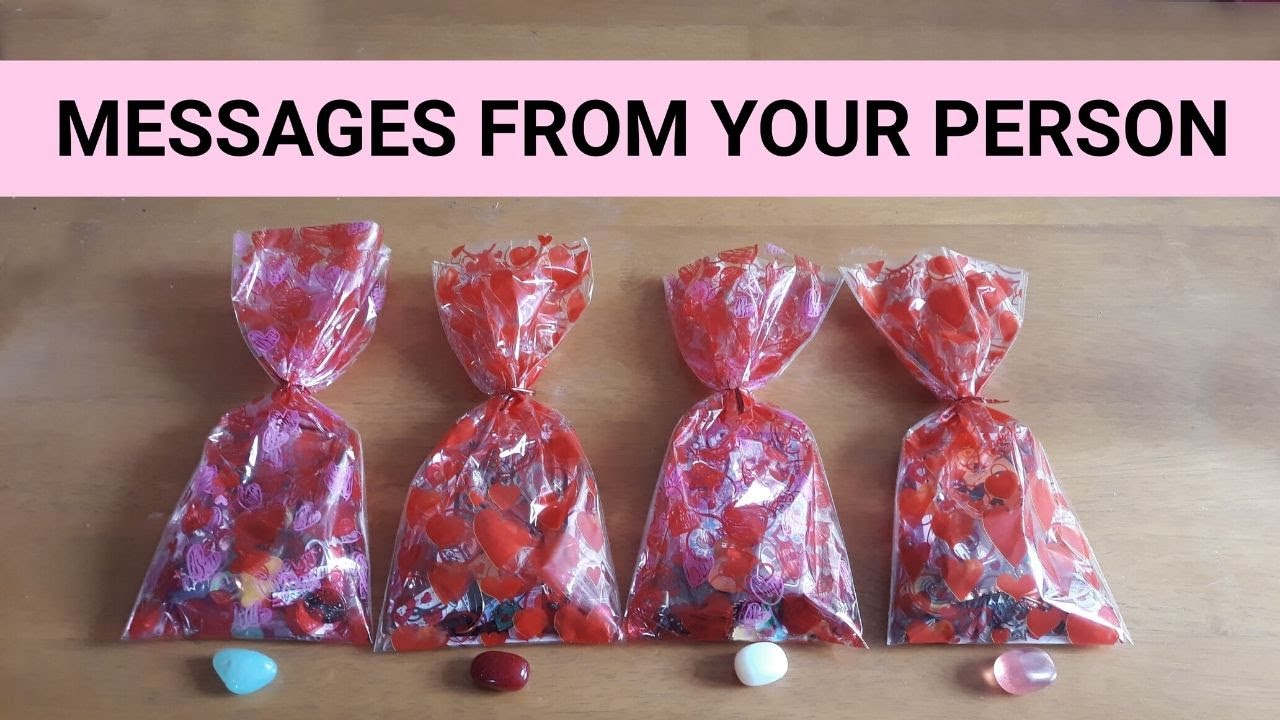 INTIMATE MESSAGES FROM YOUR PERSON ❤️💌 *Pick A Card* Charm GOODIE BAG Love Singles Tarot Reading