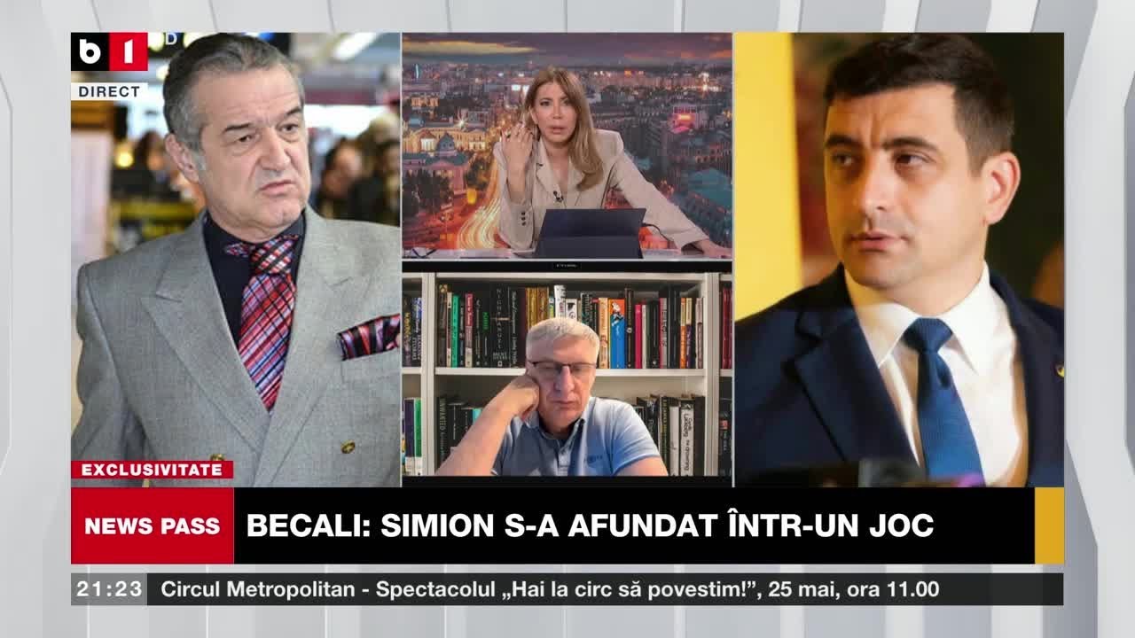 Becali, despre Simion: 