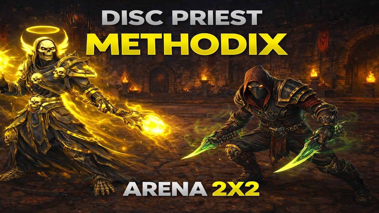 Classic 2v2 ⚔️ Disc Priest + Sub Rogue | WotLK PvP