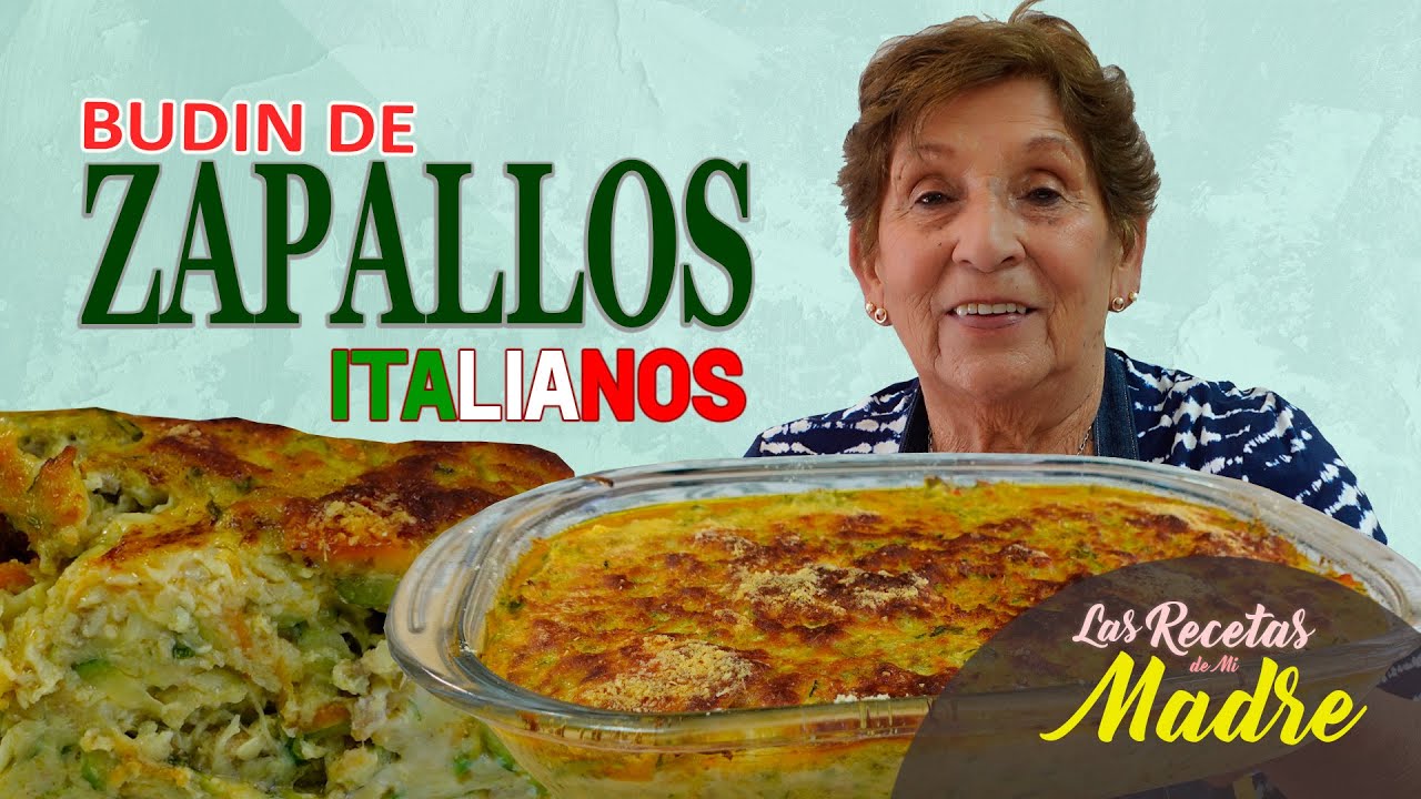 BUDIN DE ZAPALLOS ITALIANOS!!! SIN PALABRAS DE RICO