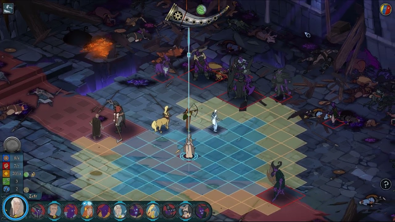 Banner Saga 3 - Chapter 21 (9/13) - Back to Arberrang 5 - What lies Beneath (Hard, No Injured)