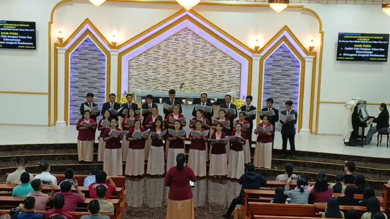 kehangatan anugerah keselamatan. koir pniel