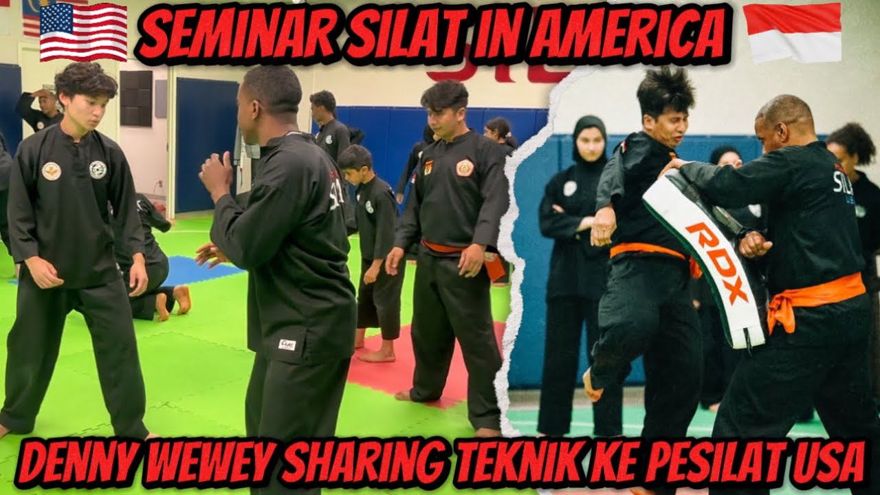 Denny Wewey Sharing Teknik Pesilat Amerika | Seminar Pencak Silat in America