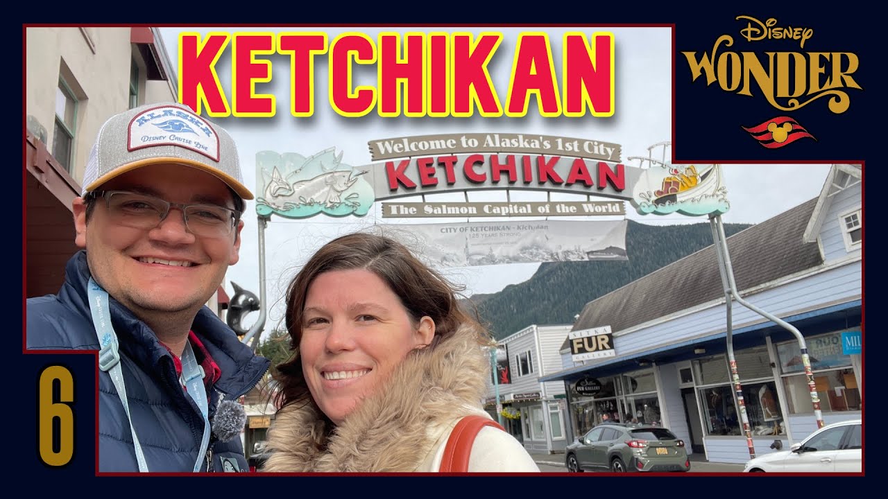 Круиз Disney Wonder Alaska | Улица Кетчикан-Крик и многое другое!