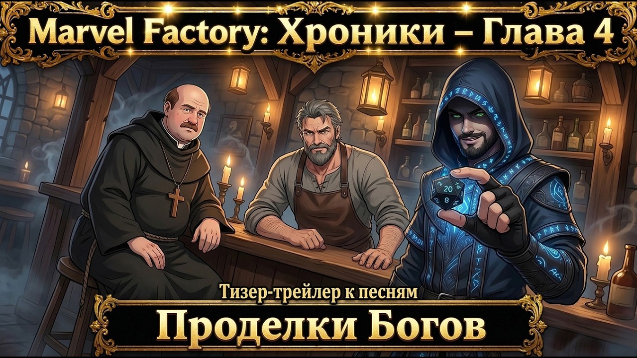 Marvel Factory: Хроники — Глава 4. Проделки богов (Трактирщик, священник, Гейммастер, Бард Роуз)