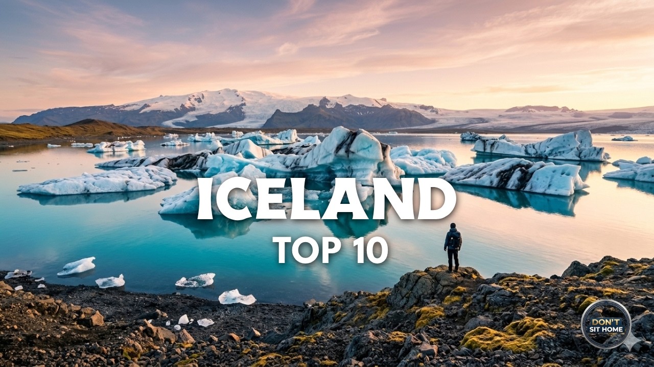 EXPLORE Iceland's Hidden Gems 🇮🇸 | Top 10 Places You Must Visit | 4K | Map Locations